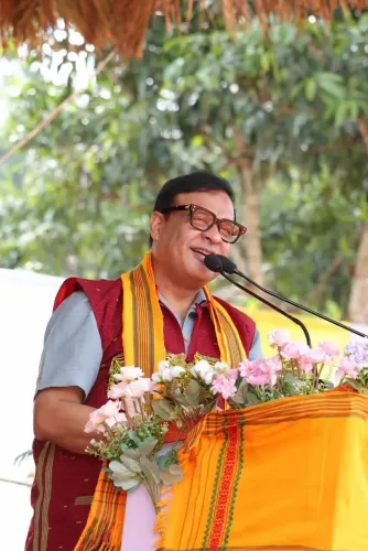 CM Himanta attends Tiwa Langkhun Festival in West Karbi Anglong