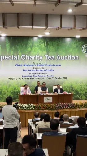 CM Himanta Auctions Tea for Relief Fund, Raises ₹2.61 Cr