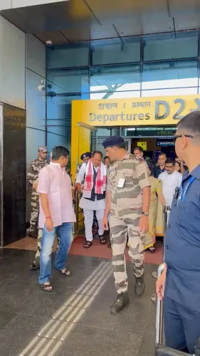 CM Himanta Biswa Sarma Arrives in Dibrugarh for Two-Day Upper Assam Push