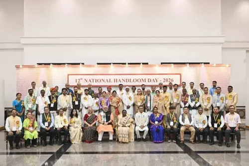 CM Himanta Celebrates Assam Weavers' National Handloom Honours