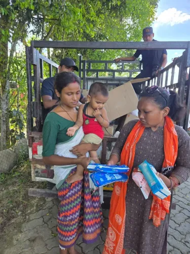 CM Himanta Directs Baby Food, Sanitary Pads to Assam Flood Zones