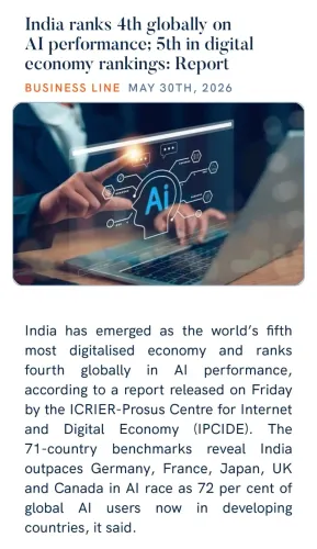 CM Himanta Flags India's Rise to 4th in Global AI Rankings