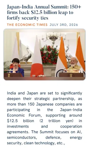 CM Himanta flags Japan-India Summit: 150+ firms, $12.5 bn security push