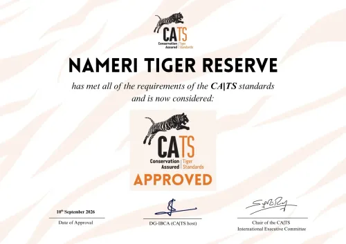 CM Himanta Hails CA|TS Accreditation for Nameri Tiger Reserve