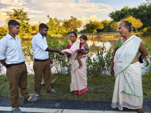 CM Himanta hails RSS, Seva Bharati volunteers in Assam flood relief