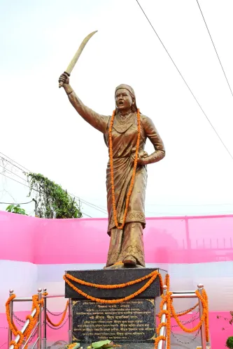 CM Himanta Honours Birangana Sati Sadhani, Blends Vikas With Virasat