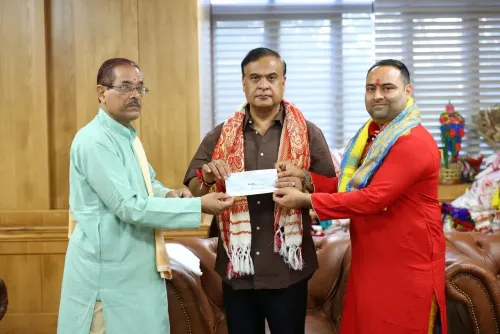 CM Himanta Invokes Maa Kamakhya Over Assam Relief Work
