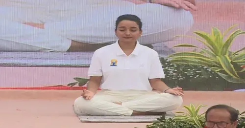CM Himanta joins 12th International Yoga Day in Guwahati