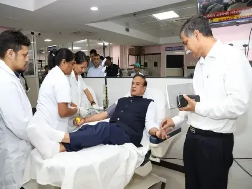CM Himanta Marks World Blood Donor Day, Highlights Assam's Blood Banking Push