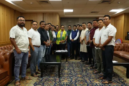 CM Himanta Meets Koch Rajbongshi Student Delegation at Loksewa Bhawan