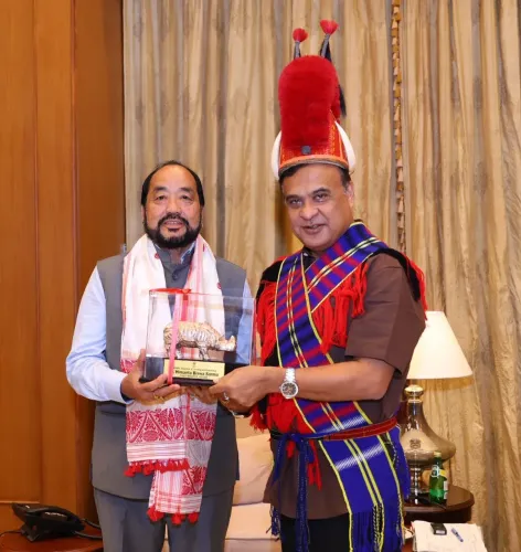 CM Himanta meets Nagaland Dy CM Patton, eyes stronger NE ties