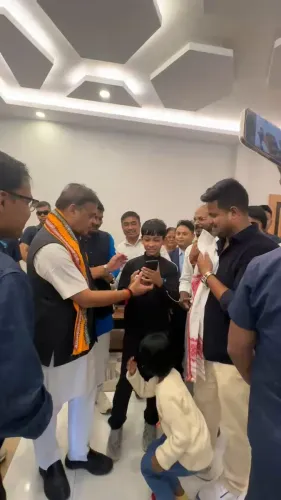 CM Himanta meets public at Tinsukia Circuit House