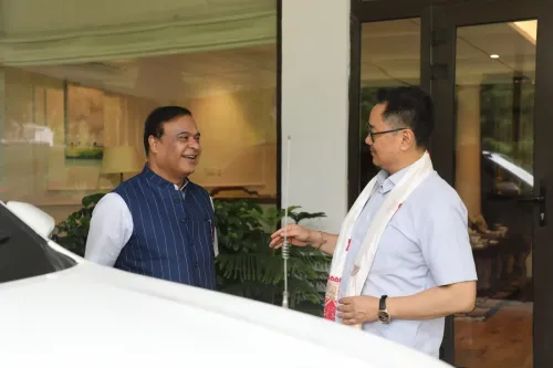 CM Himanta Meets Rijiju in Delhi Over Assam Flood Rehabilitation