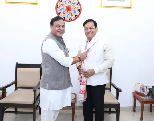CM Himanta meets Sonowal in Delhi to push Viksit Assam agenda