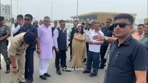 CM Himanta Meets Two Sisters During Guwahati Tour