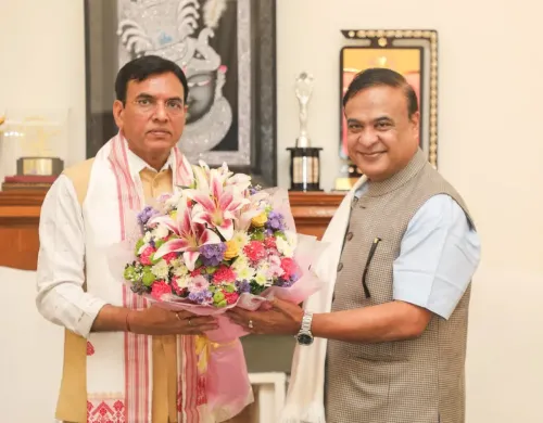 CM Himanta Meets Union Minister Mandaviya in Delhi