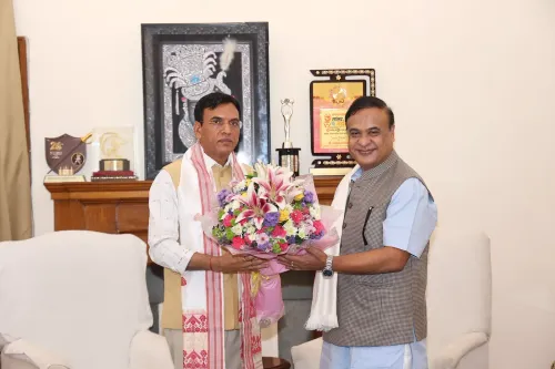 CM Himanta meets Union Minister on Assam sports infrastructure