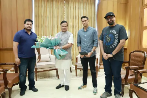 CM Himanta meets Zomato Live COO on Assam concert economy