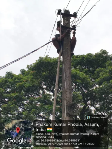 CM Himanta Orders Full-Pace Power Restoration After Assam Floods