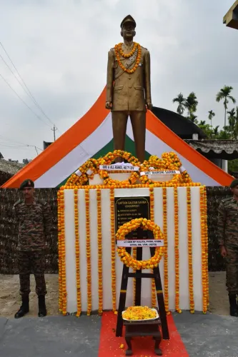 CM Himanta pays tribute to Capt. Gautam Sarma on 19th martyrdom anniversary