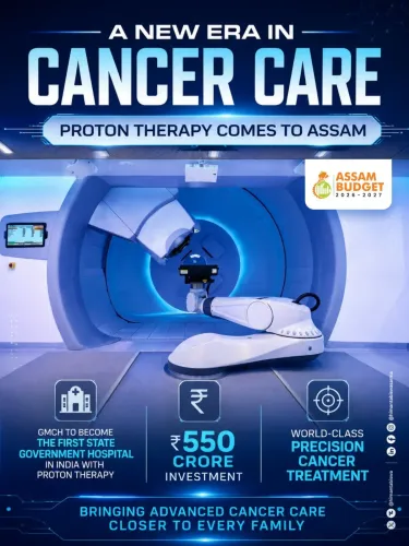 CM Himanta Plans ₹550cr Proton Therapy for Assam Govt Hospitals