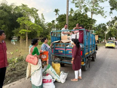 CM Himanta Pledges to Stand by Assam Flood Victims Until Normalcy Returns