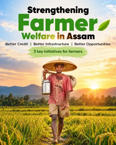 CM Himanta Puts Assam Farmers at Centre of Credit Push