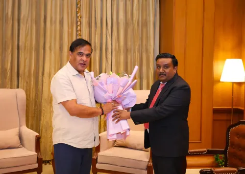 CM Himanta receives India's Ambassador-Designate to Colombia