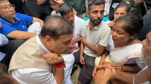 CM Himanta Releases ₹15,000 Relief to 75,000 Flood Families via DBT