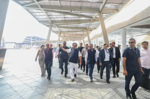 CM Himanta Reviews Bharat Mandapam for Bhupen Hazarika Centenary Closing Ceremony