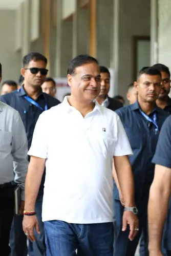 CM Himanta Reviews Guwahati Infrastructure on Ground