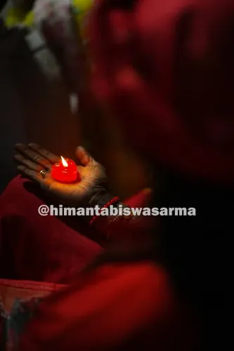 CM Himanta Shares Ambubachi 2026 Photos from Kamakhya