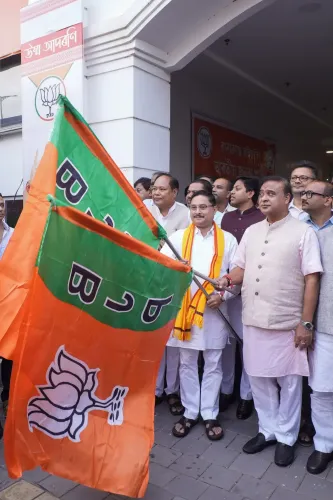 CM Himanta Thanks BJP Workers as 5 Lakh Relief Items Reach Assam Flood Victims