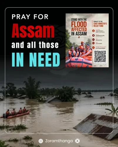 CM Himanta Thanks Mizoram CM Zoramthanga for Assam Flood Support