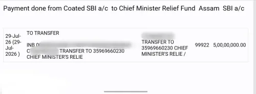 CM Himanta thanks Sajjan Jindal for silent ₹5 cr CMRF gift