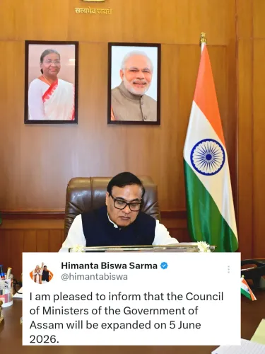 CM Himanta to Expand Assam Cabinet on June 5