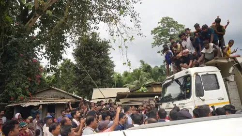 CM Himanta Visits Flood Returnees, Vows Full Rehabilitation