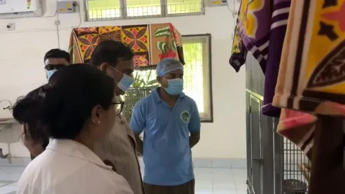 CM Himanta Visits Rescued Red Panda at Assam Zoo
