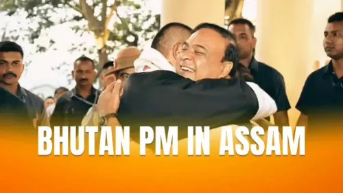 CM Himanta Welcomes Bhutan PM Tobgay in Guwahati