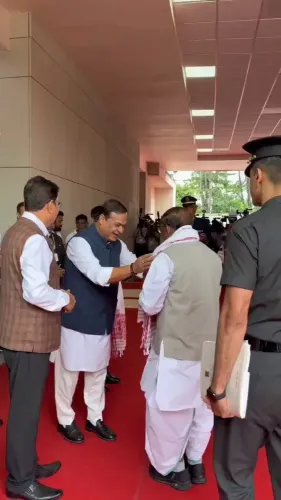 CM Himanta Welcomes Governor to 16th Assam Assembly Session