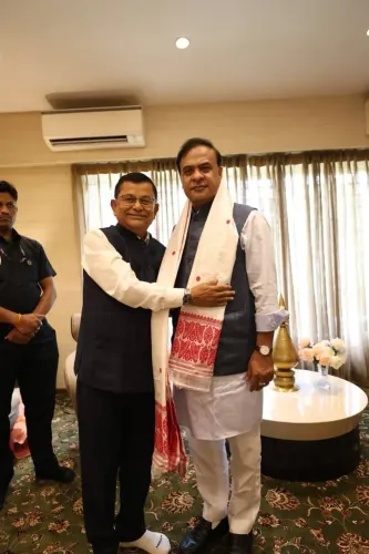 CM Himanta Wishes BJP MLA Prasanta Phukan on Birthday