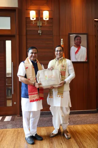 CM Himanta Wishes Cabinet Colleague Jayanta Malla on Birthday