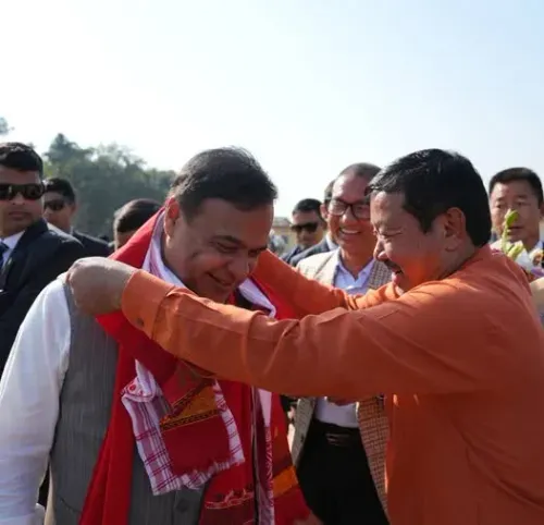 CM Himanta Wishes MLA Darsing Ronghang on Birthday