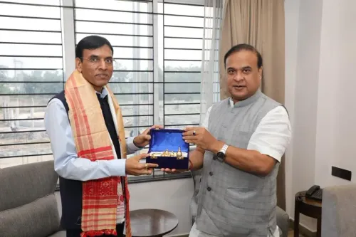 CM Himanta Wishes Union Minister Mandaviya on Birthday