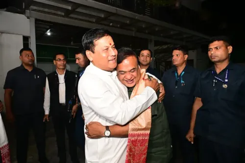 CM Himanta Wishes Union Minister Sonowal on Birthday
