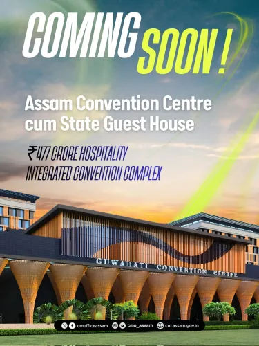 CM Himanta's Assam Convention Centre to Rise on Brahmaputra Front