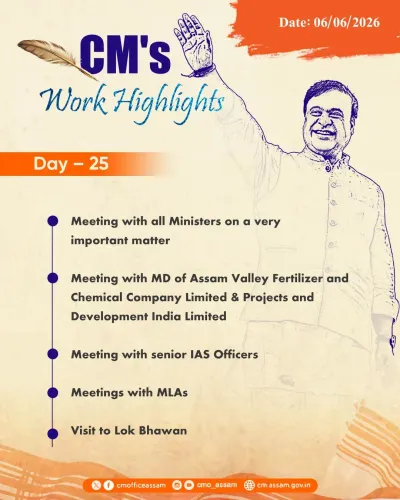 CM Himanta's Day 25: Corporate, IAS & MLA Meets, Governor's Gathering