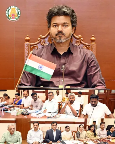 CM Joseph Vijay Chairs School Education Review at Secretariat