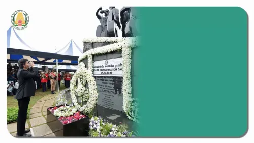 CM Joseph Vijay honours fallen cops, disburses Rs 5.96 cr to families