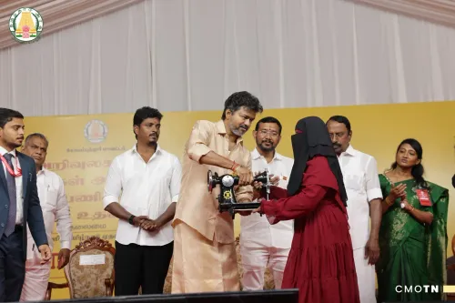 CM Joseph Vijay Inaugurates Rs.408 Cr Projects in Coimbatore